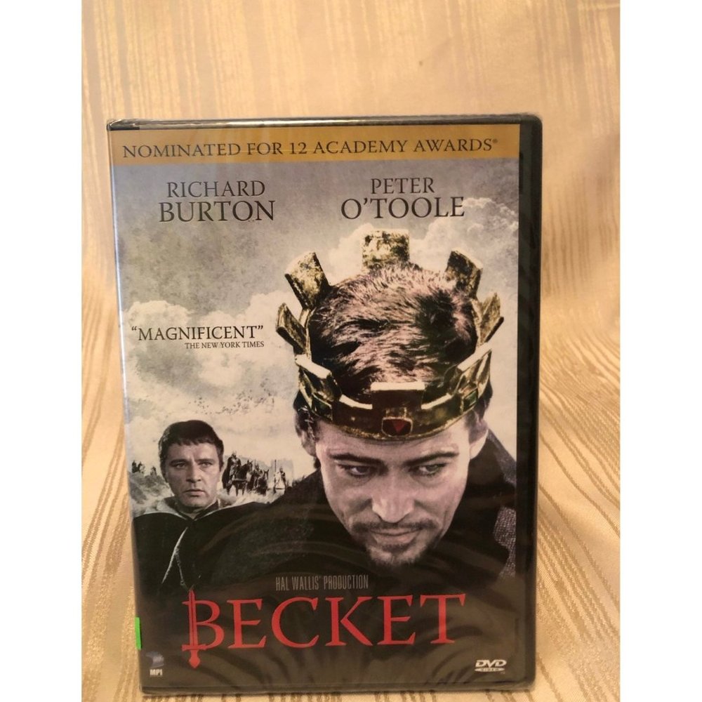Becket (DVD, 1964) Richard Burton, Peter O'Toole VG